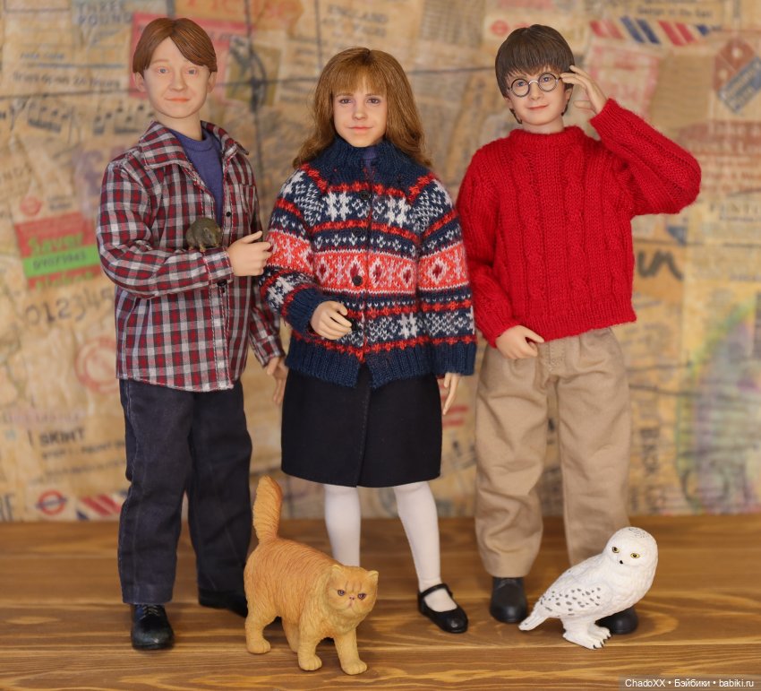 Мои экшены - часть 1 - Золотое трио: Гарри и Ко