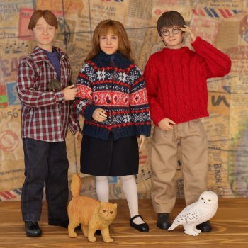 Мои экшены - часть 1 - Золотое трио: Гарри и Ко