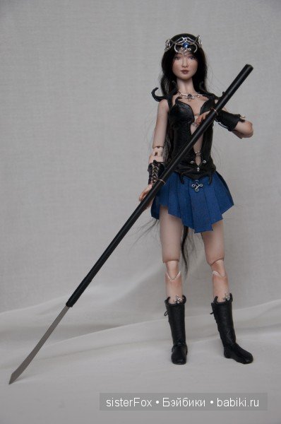 шарнирная фарфоровая кукла от SisterFox