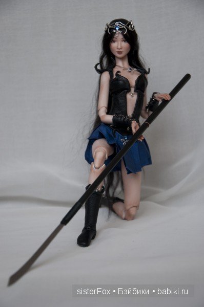 шарнирная фарфоровая кукла от SisterFox