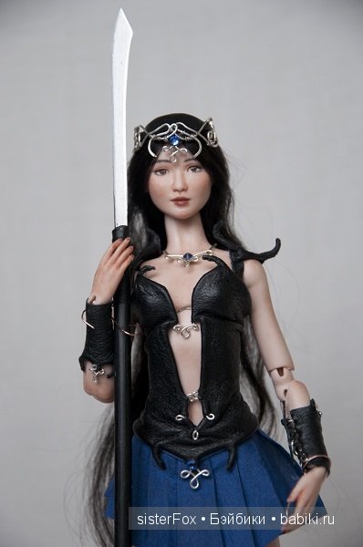 шарнирная фарфоровая кукла от SisterFox