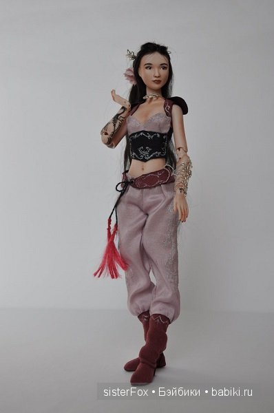 шарнирная фарфоровая кукла от SisterFox