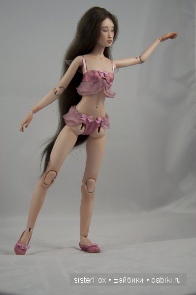 Шарнирная фарфоровая кукла от SysterFox Юки