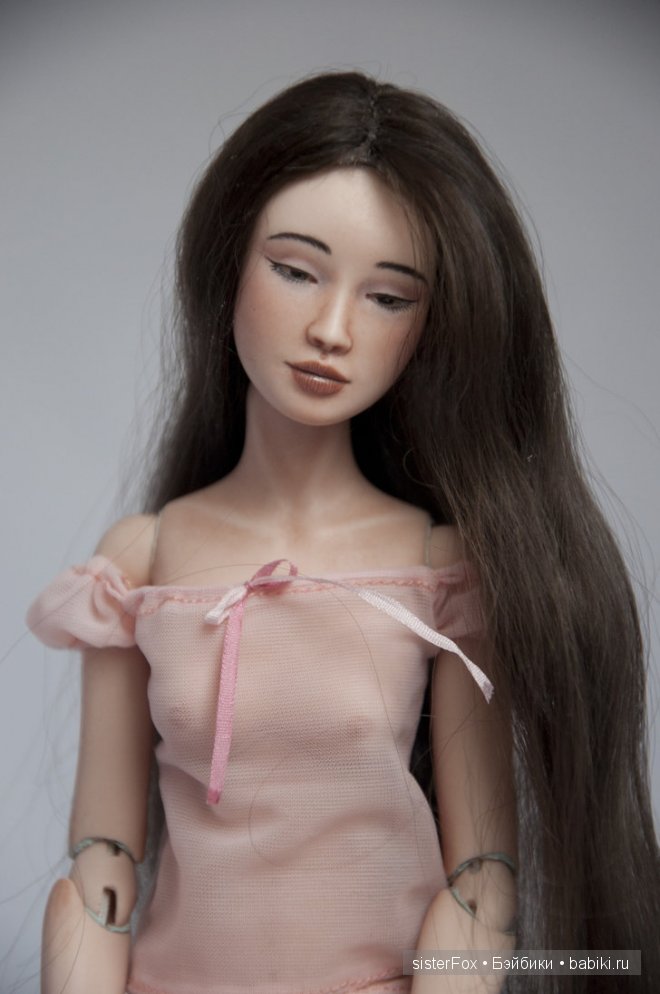 Шарнирная фарфоровая кукла от SysterFox Юки