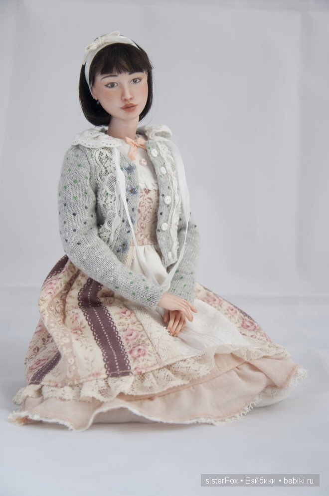 Шарнирная фарфоровая кукла от SysterFox Юки