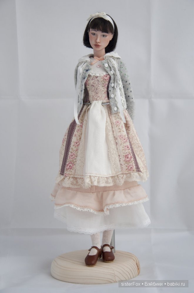 Шарнирная фарфоровая кукла от SysterFox Юки
