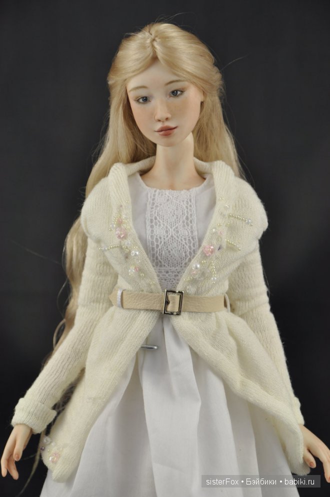 шарнирная фарфоровая кукла от SisterFox Мирослава