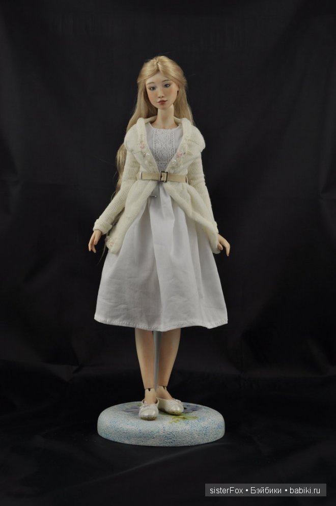 шарнирная фарфоровая кукла от SisterFox Мирослава