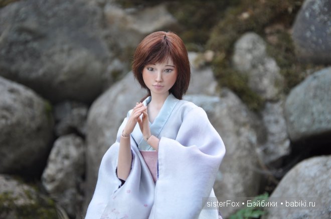 шарнирная фарфоровая кукла от SisterFox