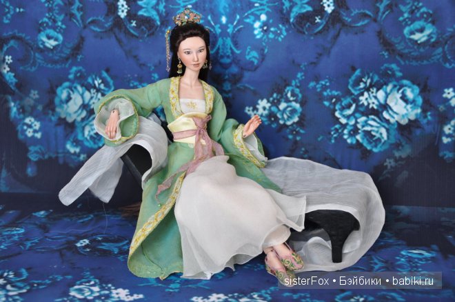 шарнирная фарфоровая кукла от SisterFox Нуо