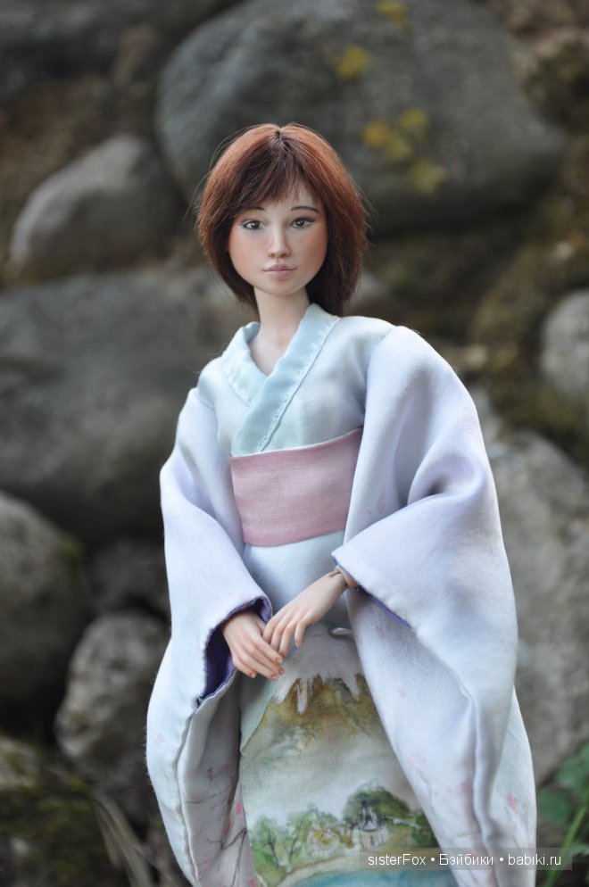 шарнирная фарфоровая кукла от SisterFox