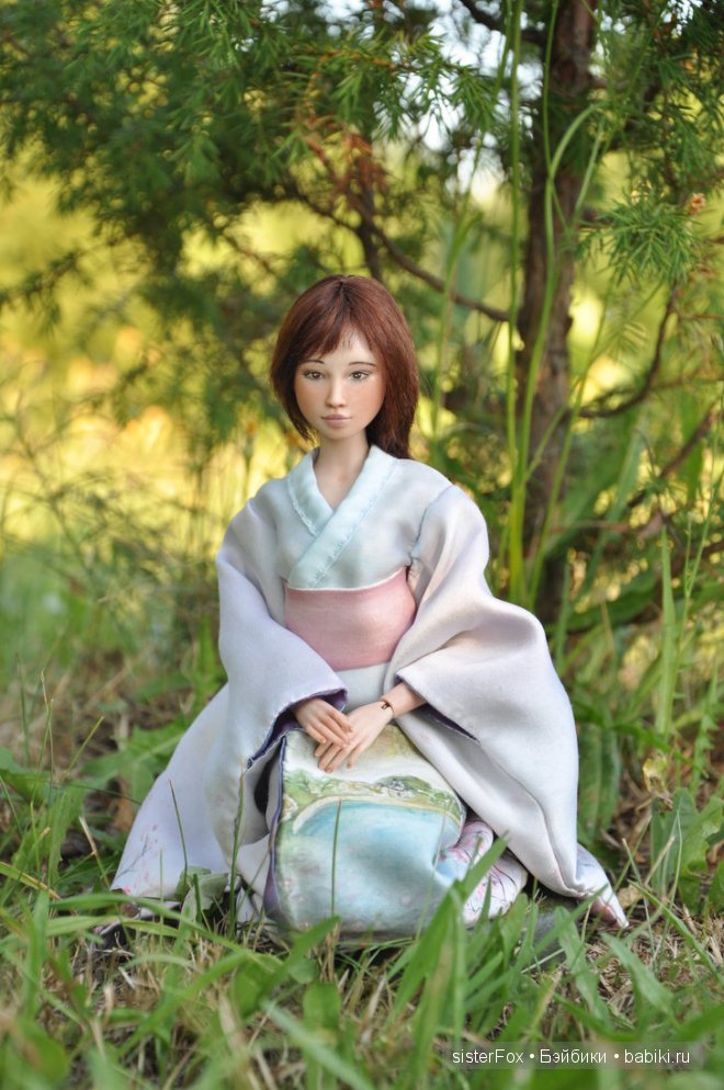 шарнирная фарфоровая кукла от SisterFox