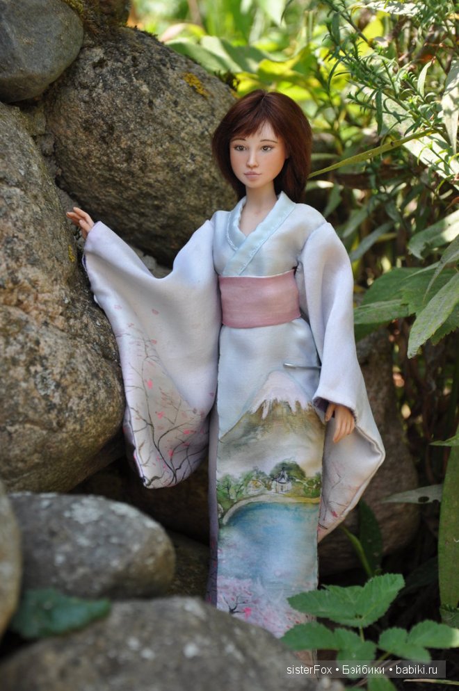 шарнирная фарфоровая кукла от SisterFox