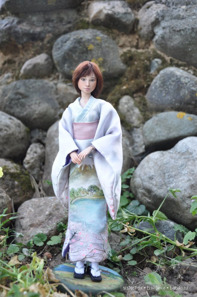 шарнирная фарфоровая кукла от SisterFox