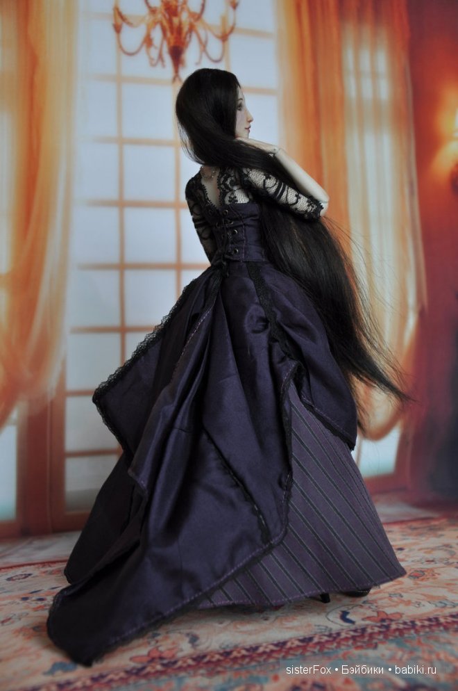 шарнирная фарфоровая кукла от SisterFox Винтер