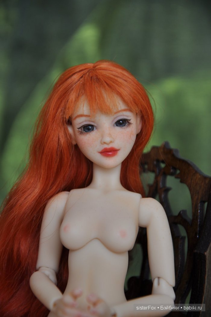 шарнирные полиуретановые куклы SisterFox