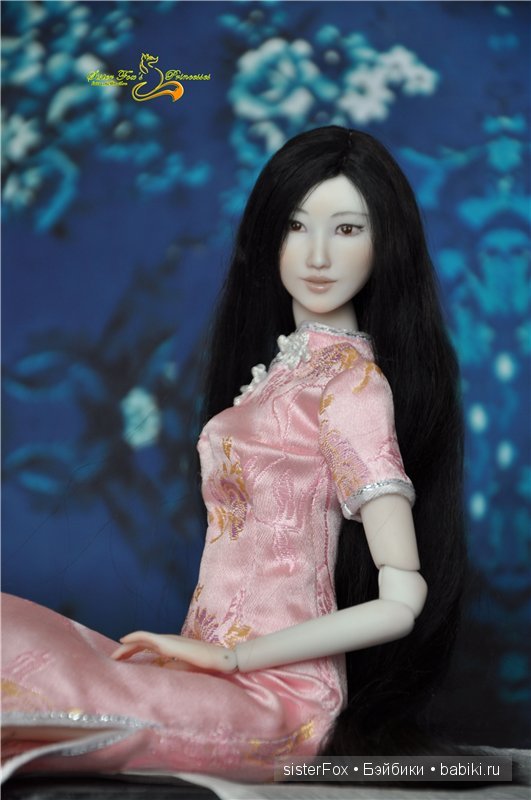 фарфоровая шарнирная кукла от SisterFox
