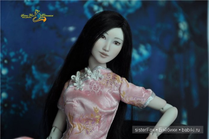 фарфоровая шарнирная кукла от SisterFox