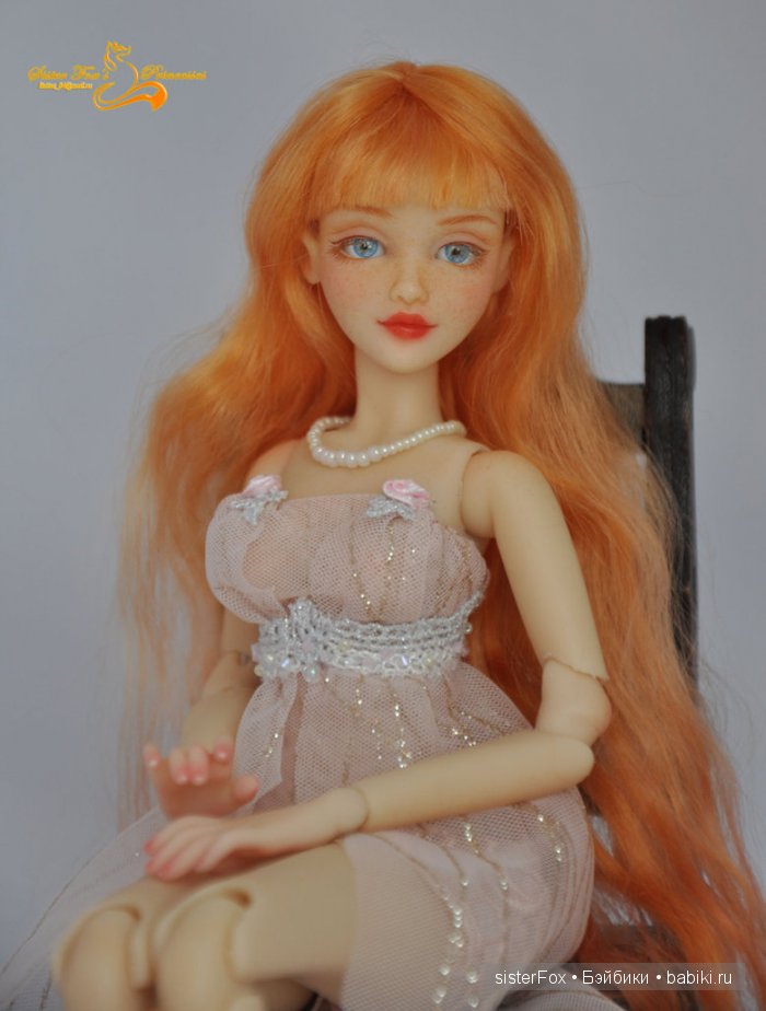 авторская шарнирная кукла из полиуретана от SisterFox