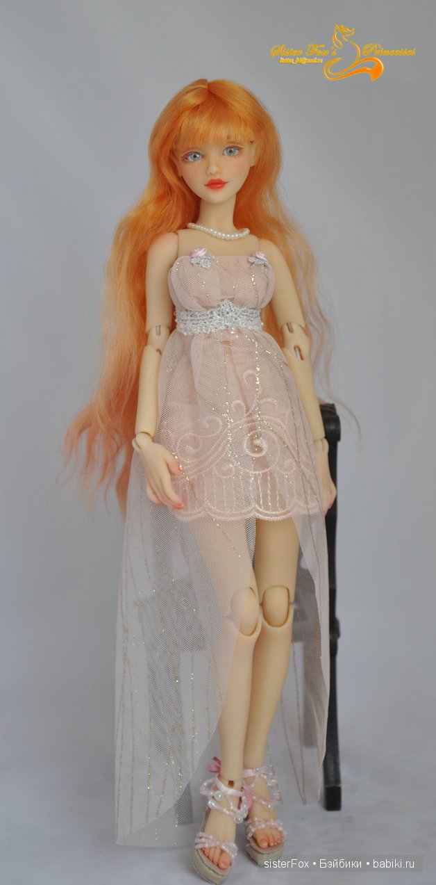 авторская шарнирная кукла из полиуретана от SisterFox