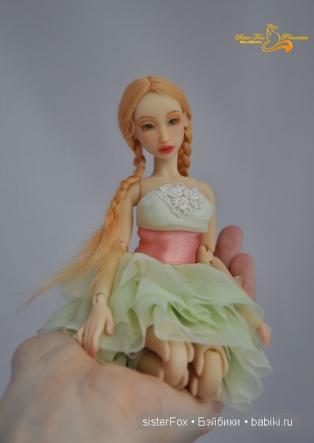 шарнирная полиуретановая кукла от SisterFox