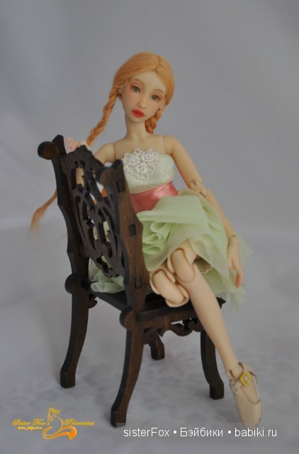 шарнирная полиуретановая кукла от SisterFox