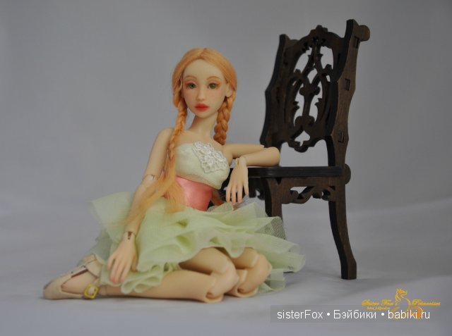 шарнирная полиуретановая кукла от SisterFox