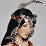 Фарфоровая шарнирная кукла Нейсаллари от SisterFox