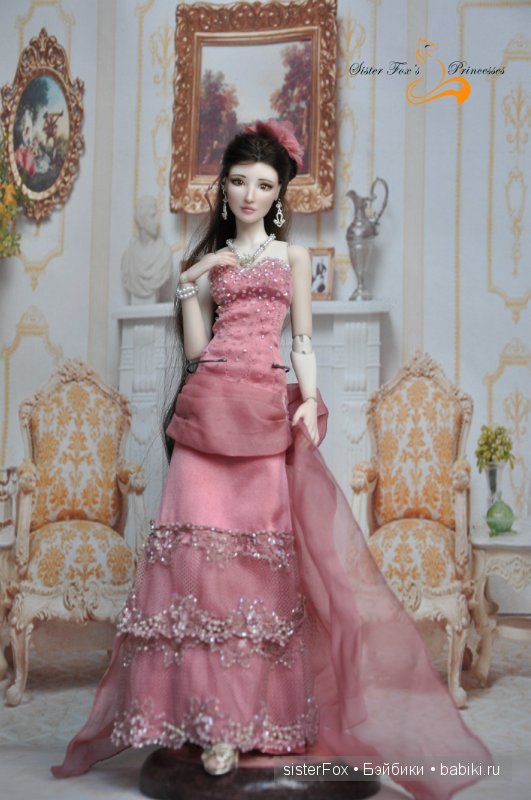 шарнирная фарфоровая кукла от SisterFox шарнирная фарфоровая кукла от SisterFox