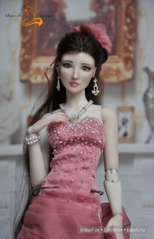 шарнирная фарфоровая кукла от SisterFox шарнирная фарфоровая кукла от SisterFox