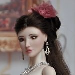 Фарфоровая шарнирная кукла Жасмин от SisterFox