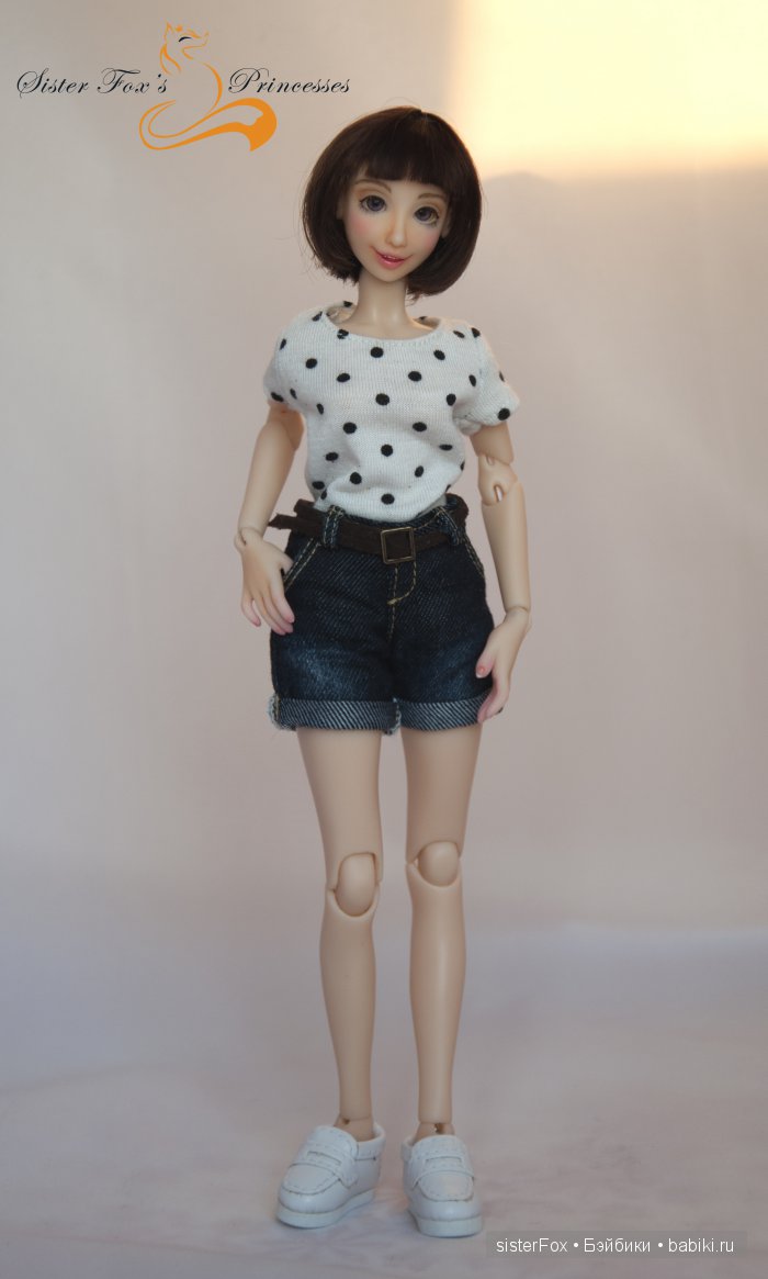авторская шарнирная кукла от Sisterfox