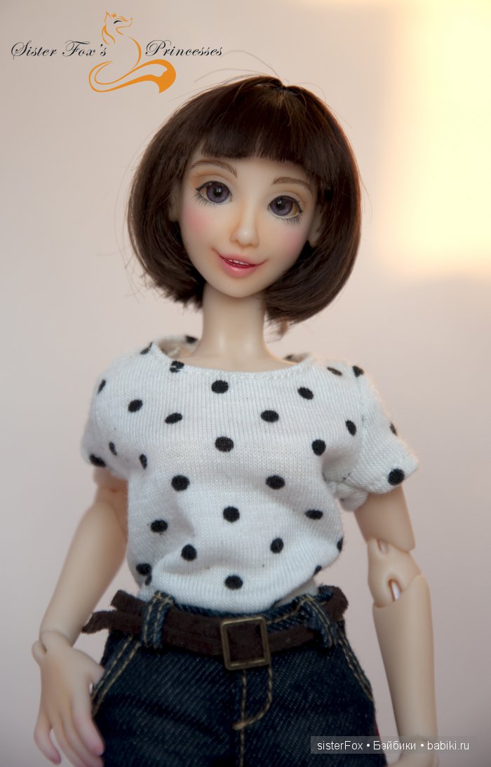 авторская шарнирная кукла от Sisterfox