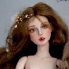 Лили. Фарфоровая шарнирная кукла от Sisterfox