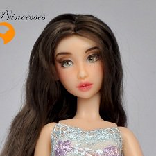 Девочки в кружевных платьях. Шарнирные куклы SisterFox