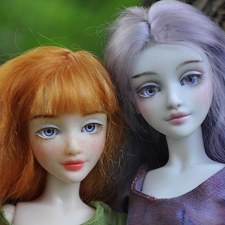 Две Розочки. Шарнирные куклы от SisterFox