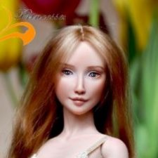 Фарфоровая кукла Василиса