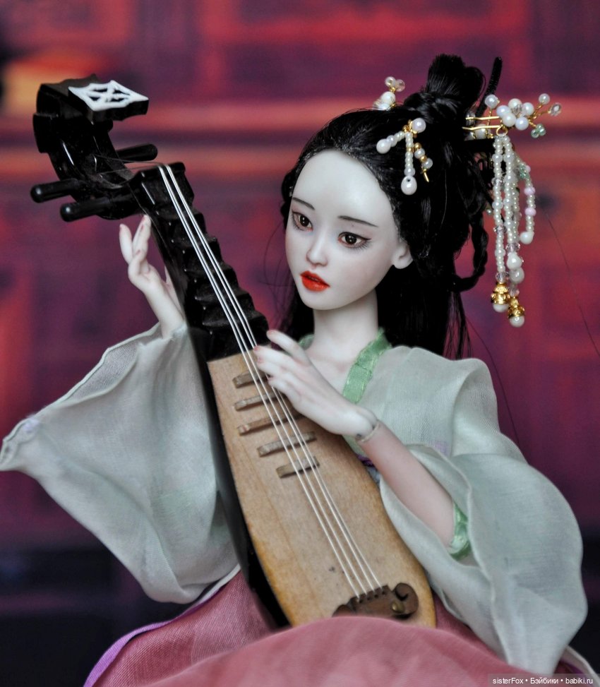 Фарфоровая принцесса — Авторские шарнирные куклы своими руками: лепка