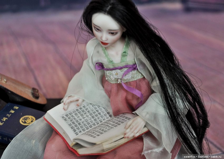 Фарфоровая принцесса — Авторские шарнирные куклы своими руками: лепка (фото 4)