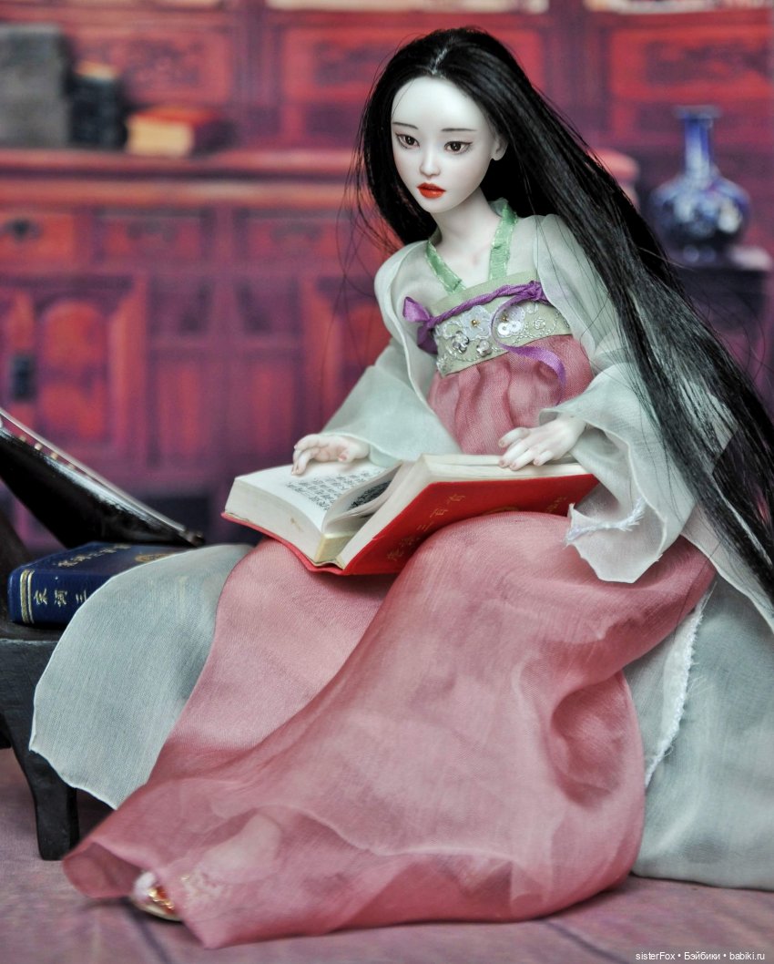 Фарфоровая принцесса — Авторские шарнирные куклы своими руками: лепка (фото 3)