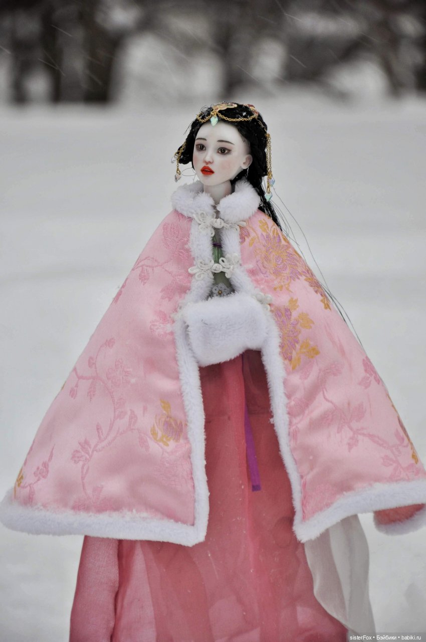 Фарфоровая принцесса — Авторские шарнирные куклы своими руками: лепка