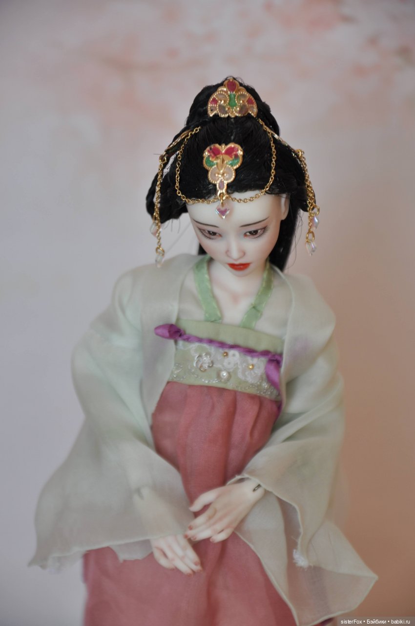 Фарфоровая принцесса — Авторские шарнирные куклы своими руками: лепка