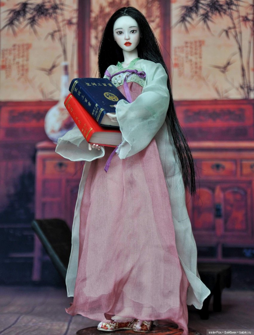 Фарфоровая принцесса — Авторские шарнирные куклы своими руками: лепка