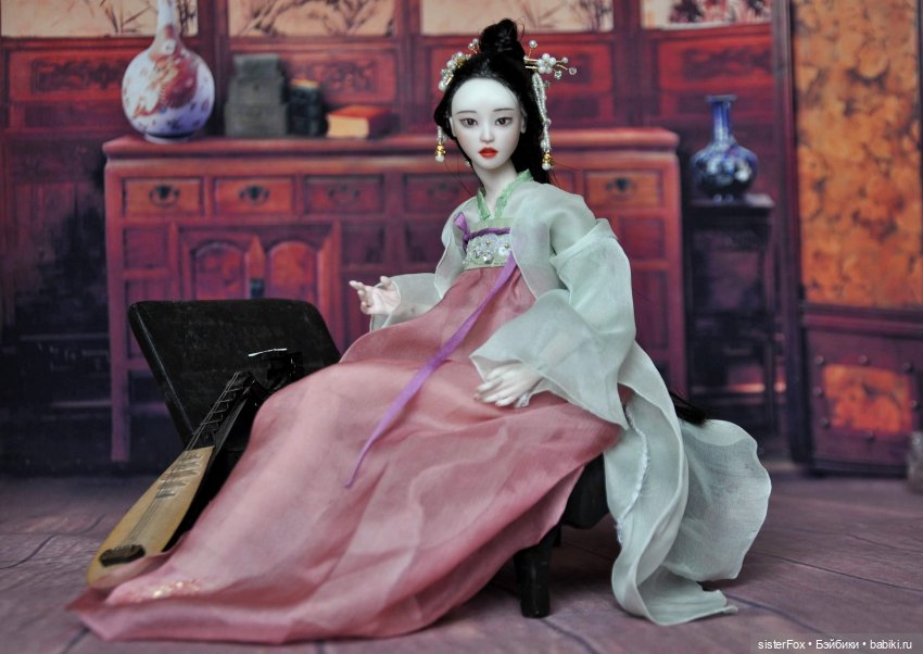 Фарфоровая принцесса — Авторские шарнирные куклы своими руками: лепка