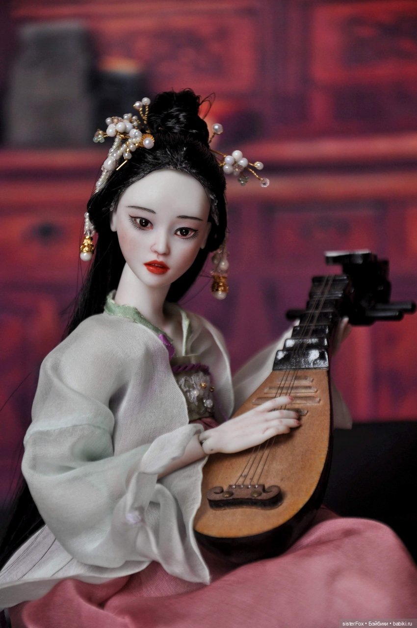 Фарфоровая принцесса — Авторские шарнирные куклы своими руками: лепка