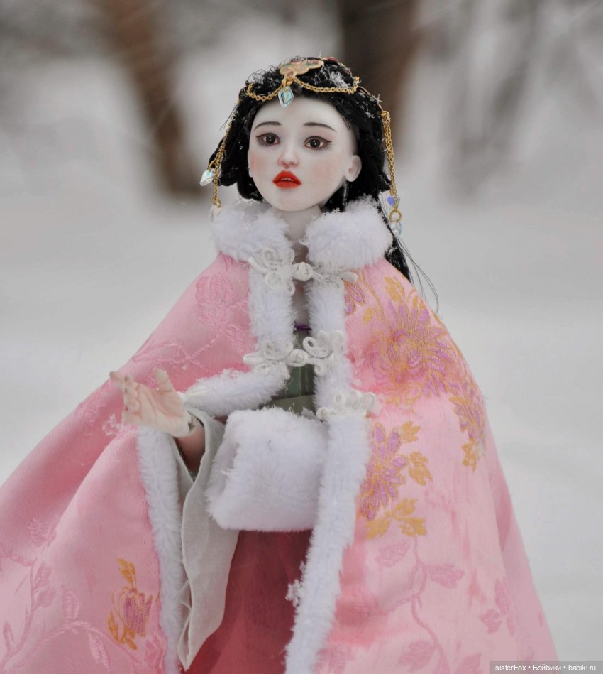 Фарфоровая принцесса — Авторские шарнирные куклы своими руками: лепка