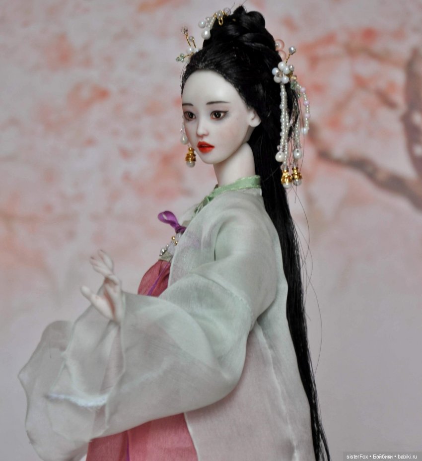 Фарфоровая принцесса — Авторские шарнирные куклы своими руками: лепка