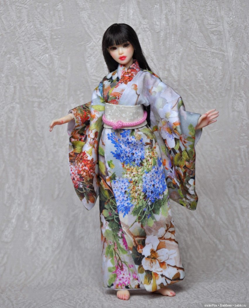 Парочка в кимоно — Авторские шарнирные куклы своими руками: лепка