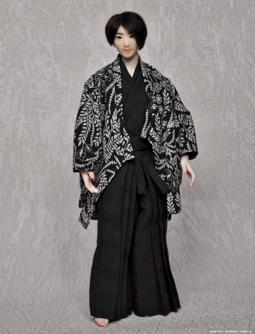 Парочка в кимоно — Авторские шарнирные куклы своими руками: лепка (фото 8)