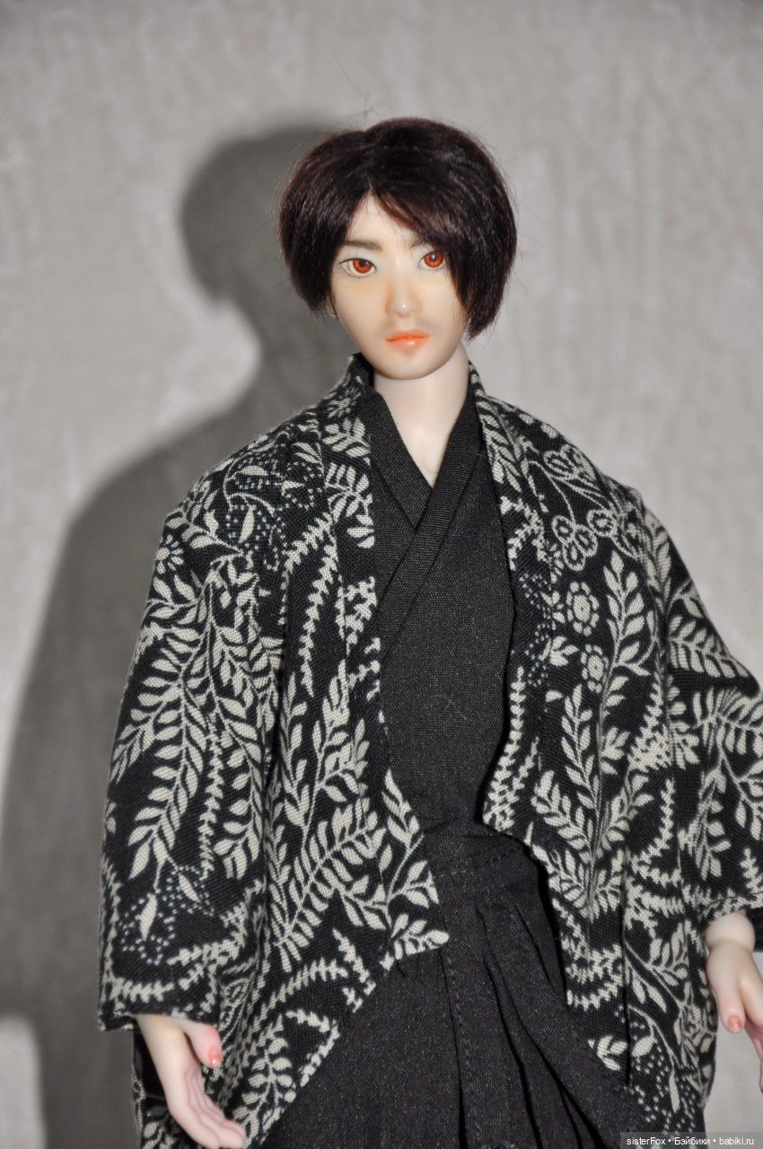 Парочка в кимоно — Авторские шарнирные куклы своими руками: лепка (фото 9)